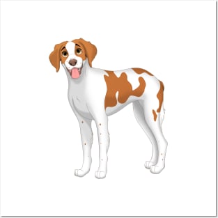 Brittany Dog Posters and Art